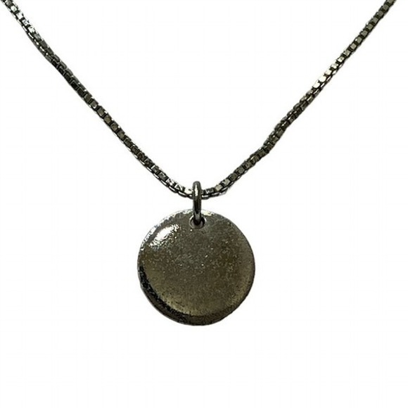 CHRISTIAN DIOR Dior Trotter Plate Logo Brand Accessory Necklace Ladies - Picture 7 of 9